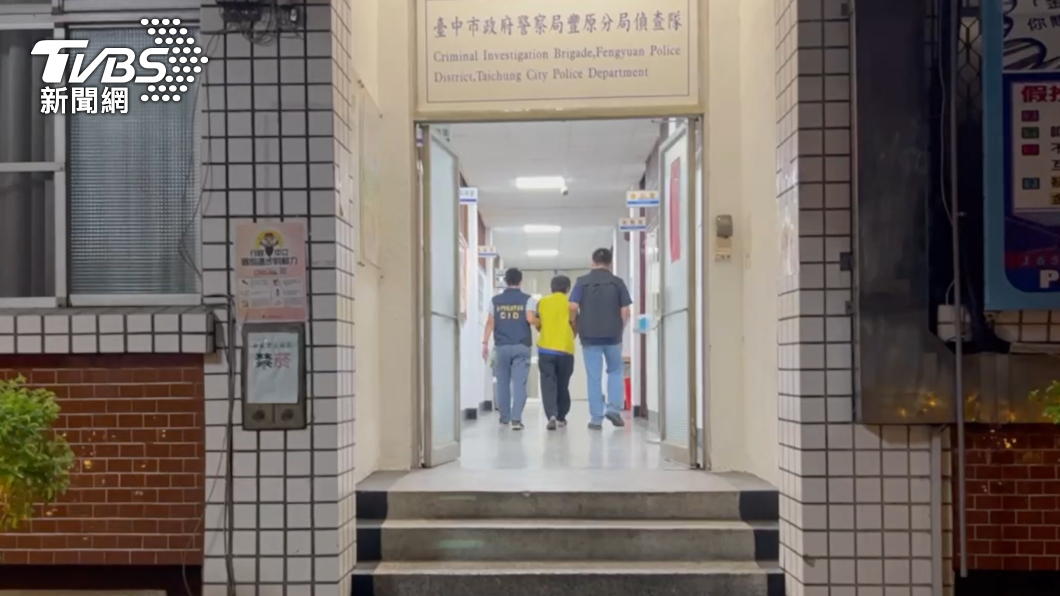 陳男被移送法辦。(圖/TVBS)