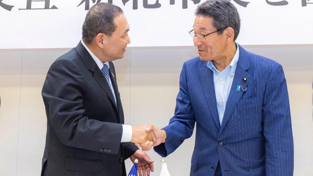 國民黨總統參選人侯友宜出訪日本。（圖／侯辦提供）
