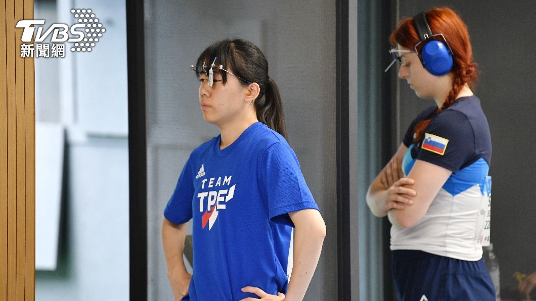 世大運女子25公尺手槍，陳俞如在速射項目最後階段落後，無緣晉級決賽。(圖/胡瑞麒攝)