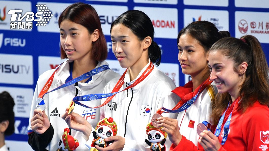 羅嘉翎出征成都世大運,決賽不敵南韓選手,最終獲得銀牌。(圖/胡瑞麒攝)