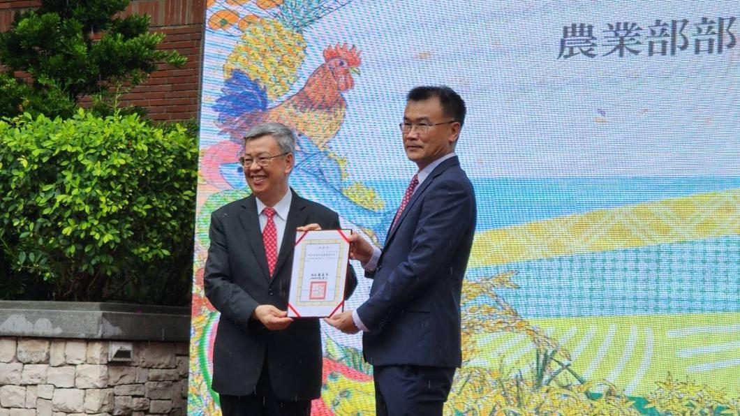 農委會主委陳吉仲正式接任農業部部長。（圖/吳紹瑜攝）