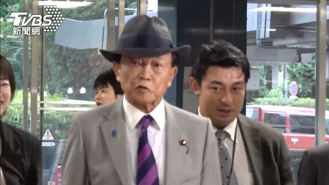 訪日行保密到家!侯友宜低調拜會麻生太郎 畫面曝光