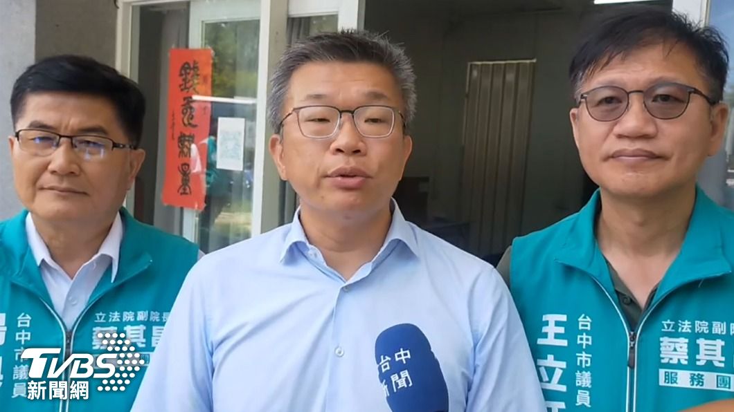 遭疑沒為台中爭取前瞻補助 蔡其昌:市府不努力提好計畫