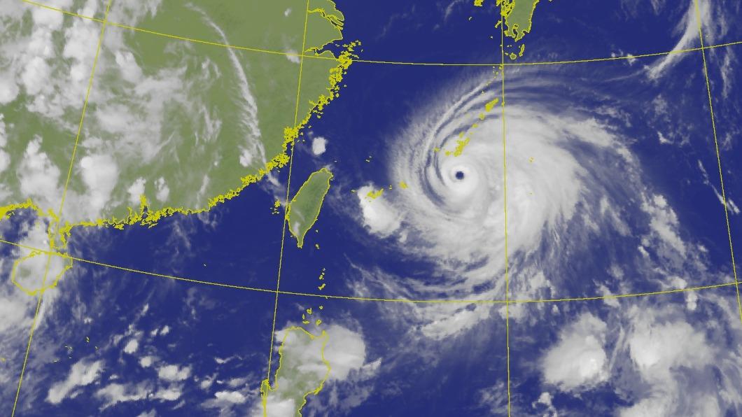 氣象局發海警!卡努達中颱上限 暴風圈狂掃大台北
