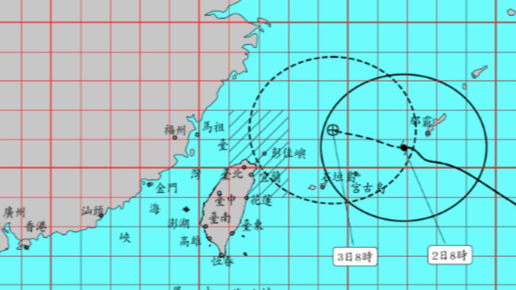 卡努來了!氣象局估17:30陸警 4地區首當其衝