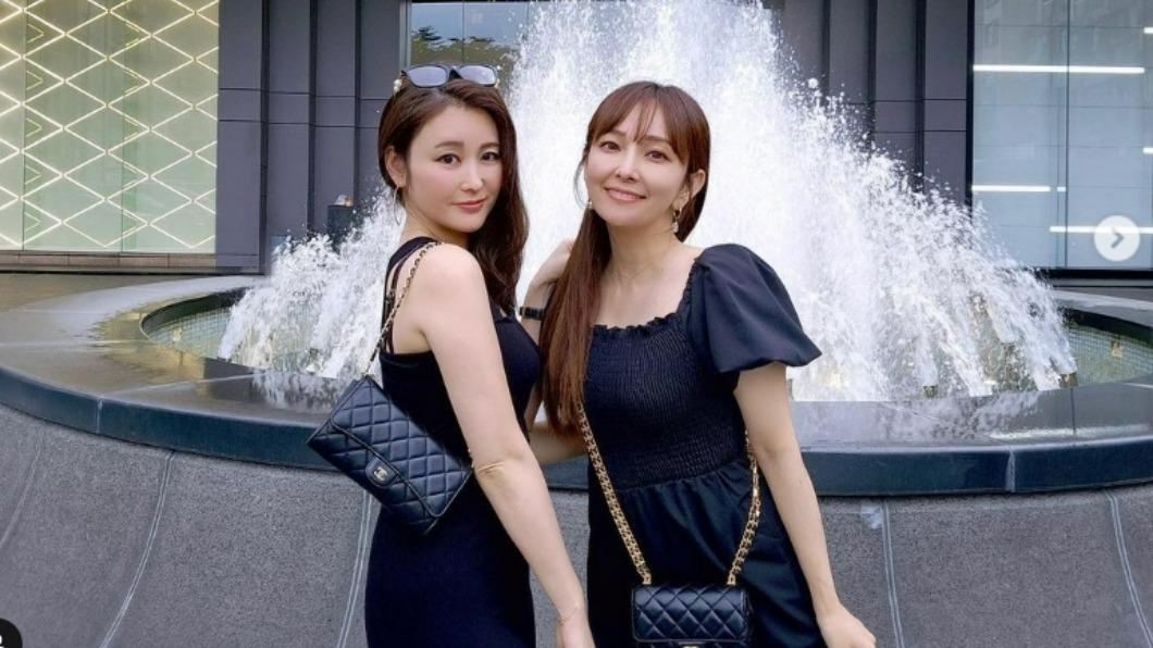 麻衣和愛紗是好閨密。(圖/翻攝自麻衣IG)