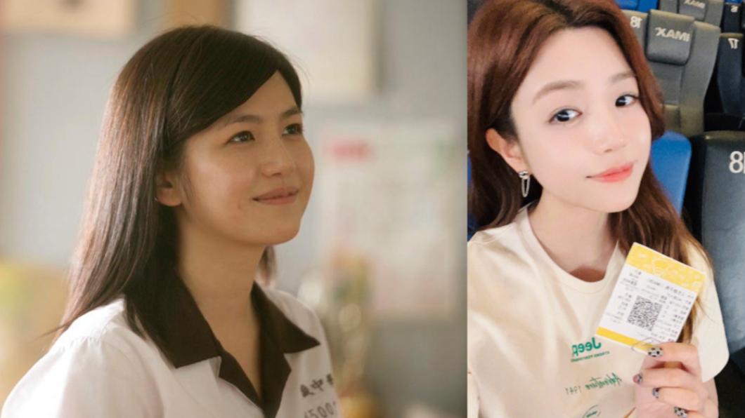 陳妍希變瓜子臉。(圖/翻攝自那些年我們一起追的女孩臉書 陳妍希微博)