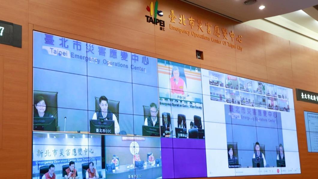 獎萬安在臉書向市民說明北市府的防颱準備工作。（圖／翻攝自蔣萬安臉書）