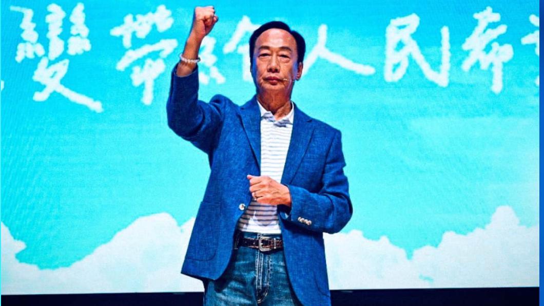郭台銘目前在美國訪問。（圖／翻攝自郭台銘臉書）