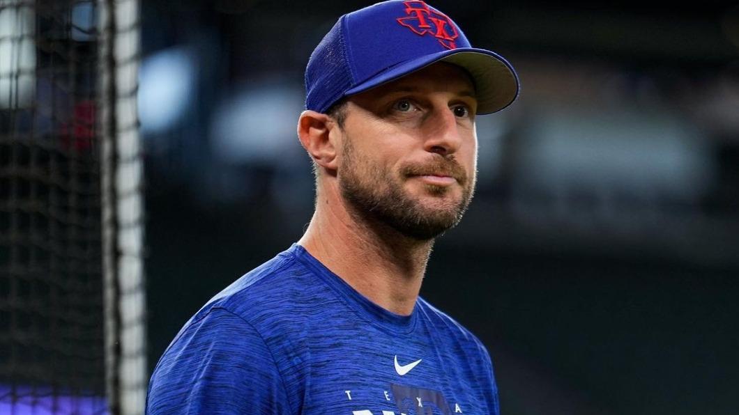 Max Scherzer被交易至遊騎兵。(圖/翻攝自Texas Rangers Instagram)