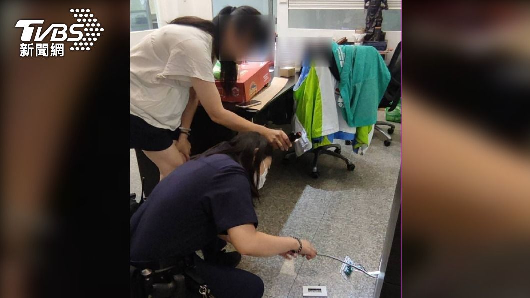 所幸無造成任何人員傷亡。（圖／TVBS）