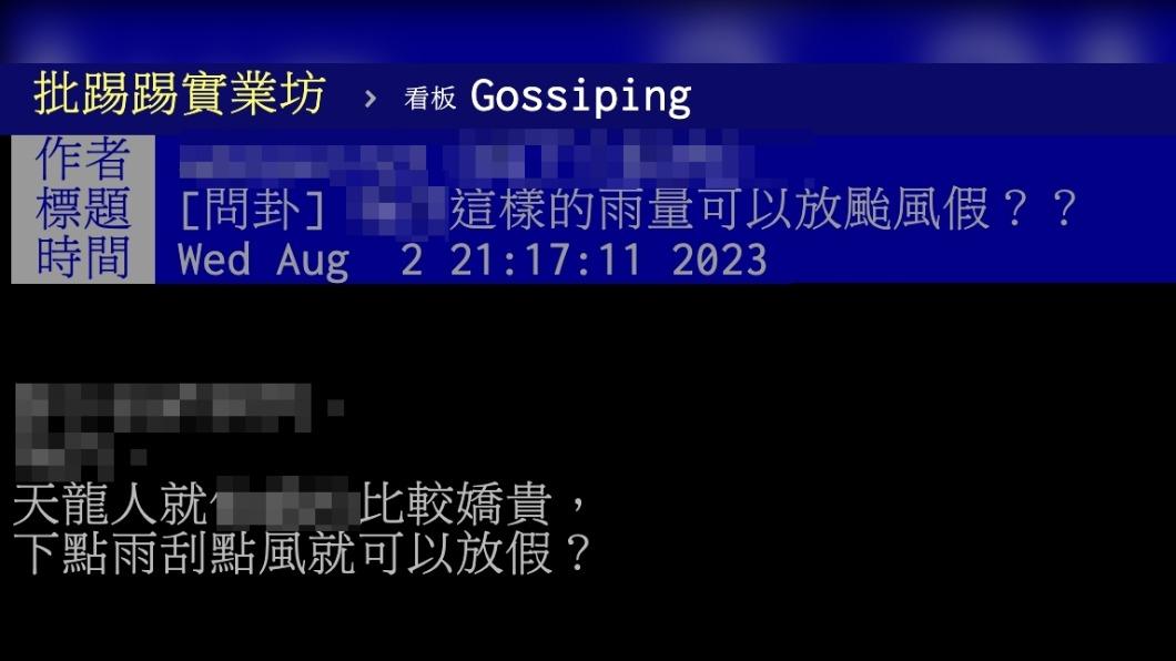 原PO發文怒罵。(圖/翻攝自PTT)