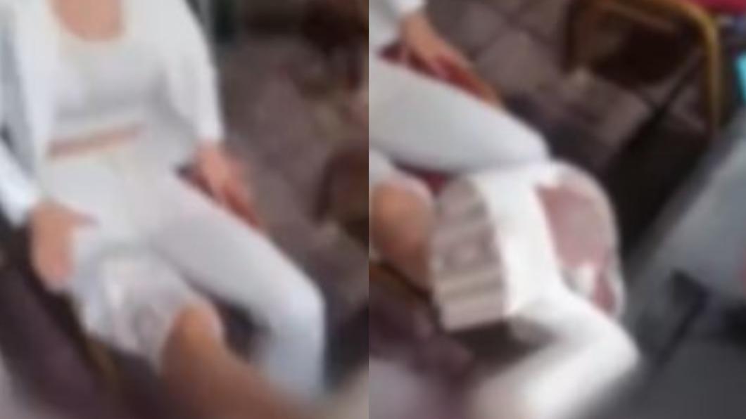 李燕不僅高跟鞋摔斷，連全身上下都有小傷。（圖／翻攝自@頭條新聞　微博）