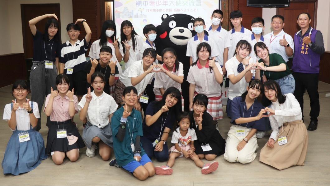 實體跨國交流,高雄與熊本情誼更為友好與堅定。(圖/高雄市教育局提供)