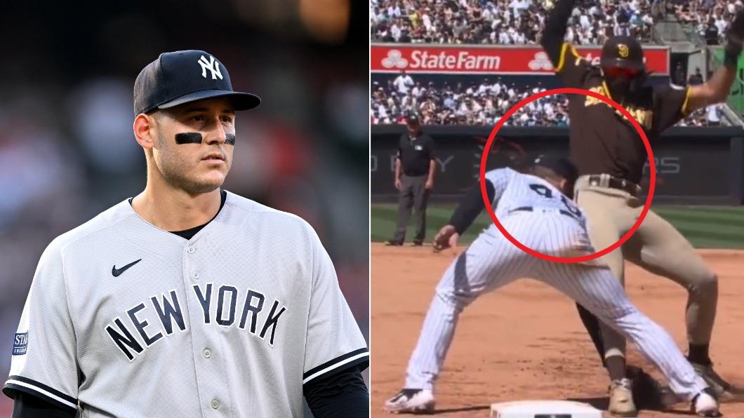 MLB／被撞2個月後才查出來！洋基一壘手「腦震盪」進傷兵