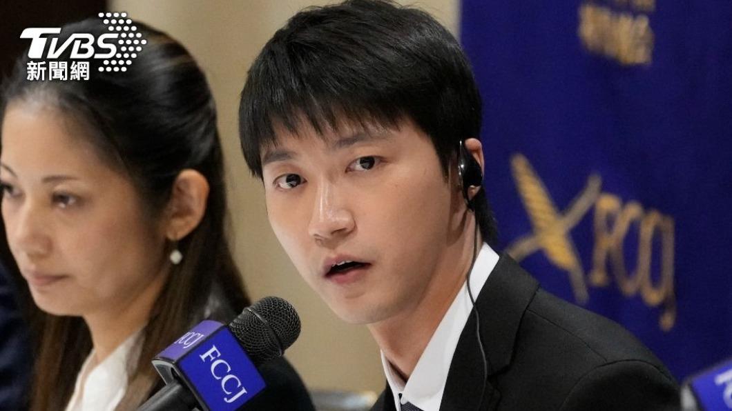 江宏傑大動作舉辦國際記者會。(圖/達志影像美聯社)