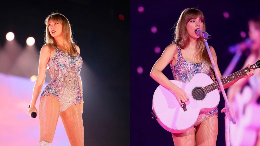 高衩設計展露完美身材。(圖/翻攝自Taylor Swift IG)