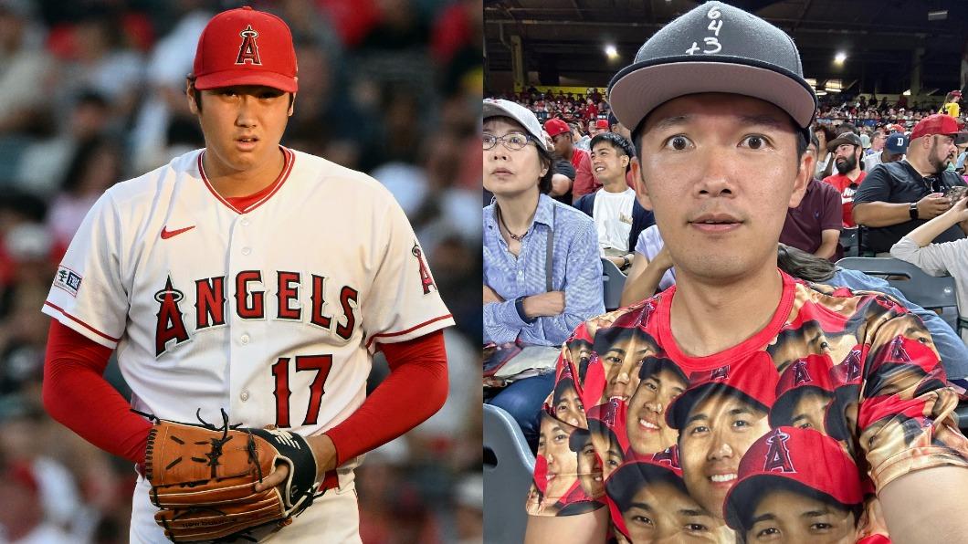 害大谷翔平抽筋?棒球網紅「整身大谷燦笑」力挺帶衰 網笑虧戰犯