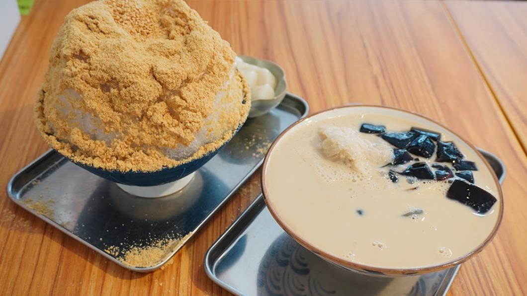 古早味麵茶冰、黑糖鮮奶豆花為店內的人氣商品。（圖／曼蒂小日子提供）