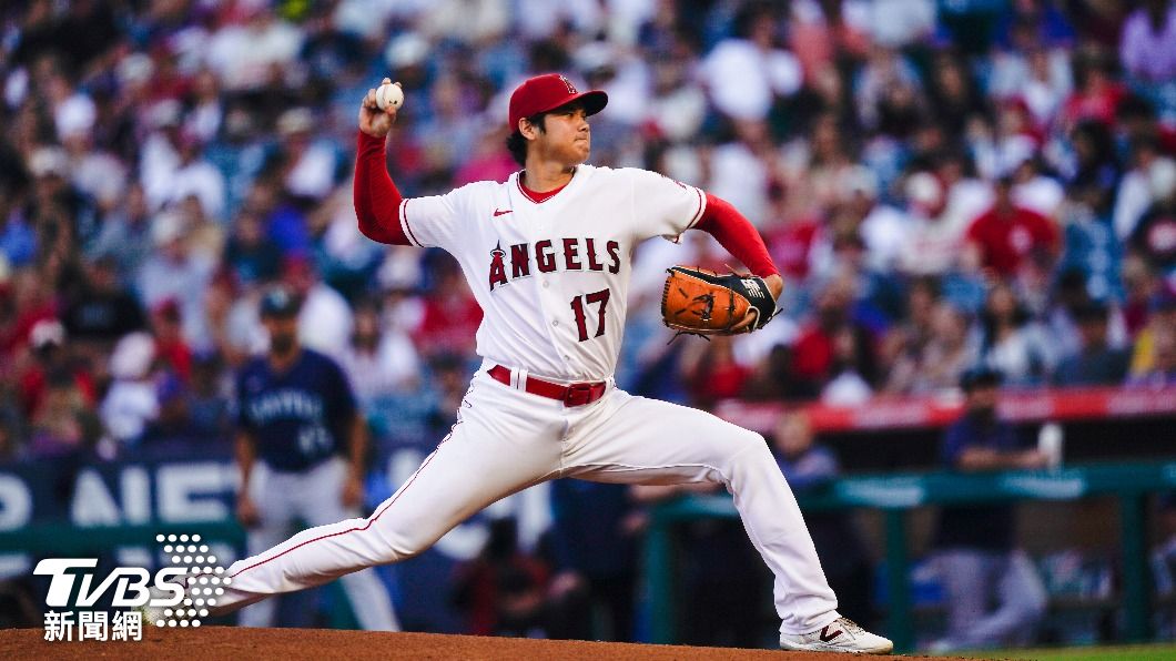 大谷翔平4日先發登板,可惜因抽筋提前退場,無緣拿下第十勝。(圖/達志影像美聯社)