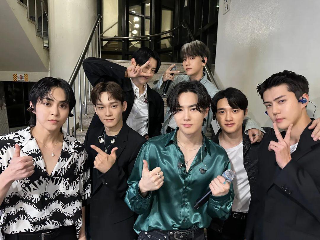 D.O.說希望兼顧EXO跟演員身分走得長長久久。（圖／翻攝自EXO IG）