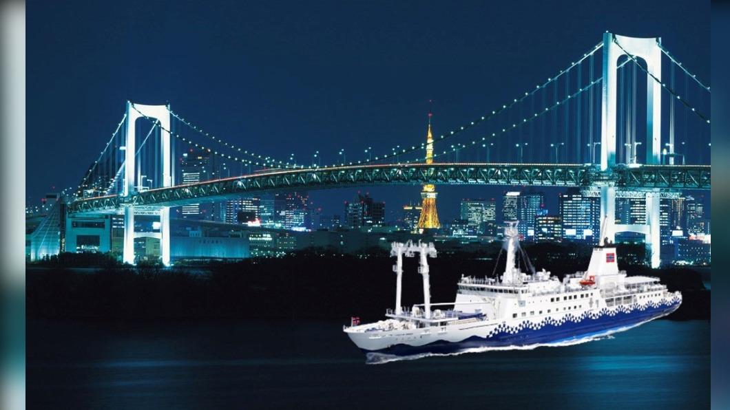 「東京灣納涼船」晚上7點15分出航,巡遊東京灣後, 9點返回碼頭,沿途飽覽東京無敵夜景。(示意圖 / Ⓒ東海汽船 )