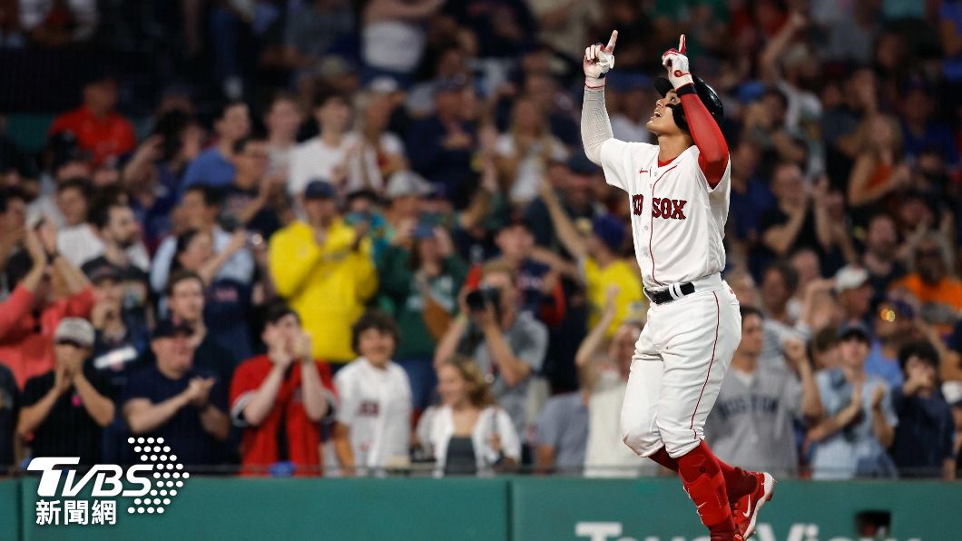 MLB/飛越紅襪綠色怪物 張育成本季第六轟出爐!