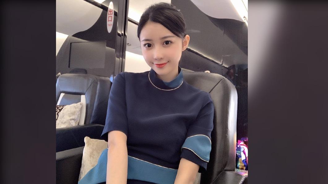 宣云有著最美空姊的稱號。（圖／翻攝自宣云微博）