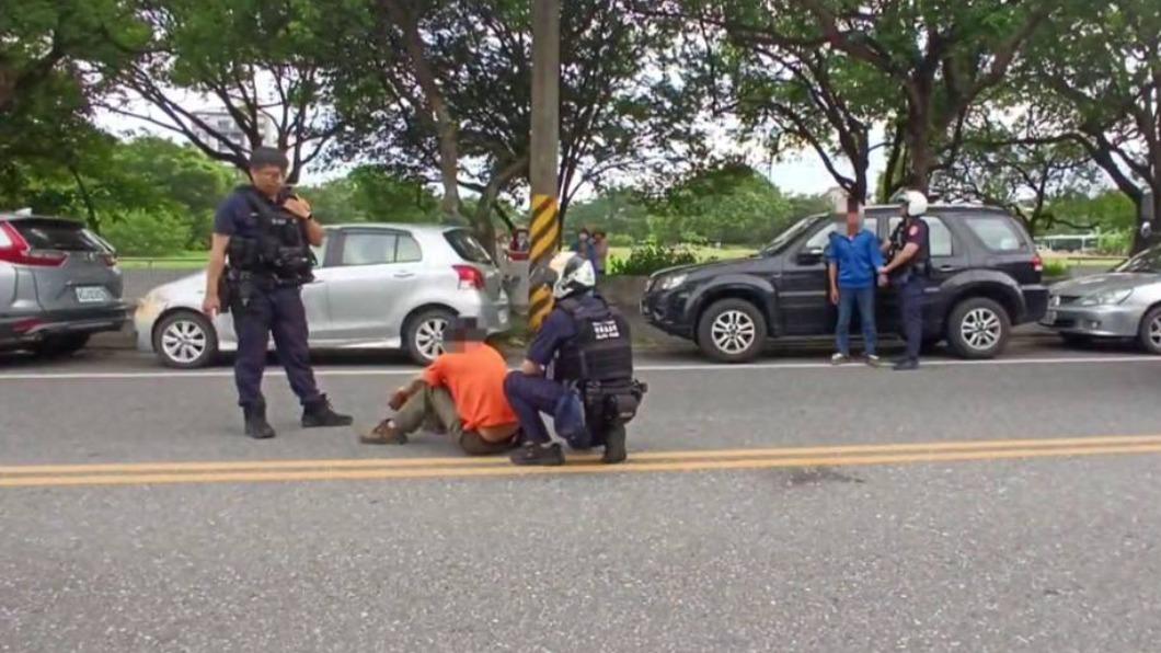 遇警盤查心虛狂奔 花警追捕逃逸外勞