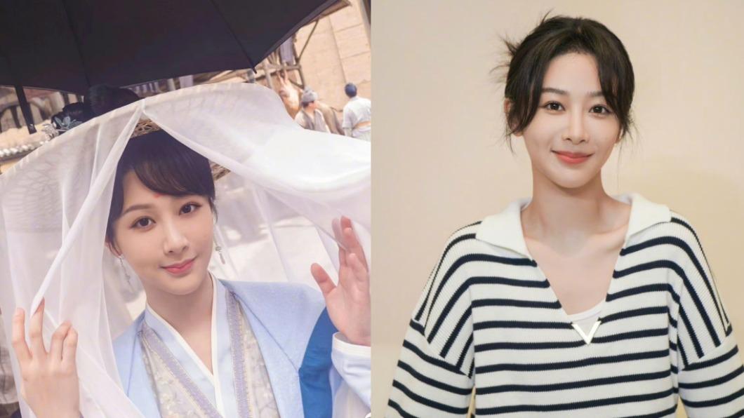 妝容可以透過清透底妝營造自然的陰影感。(圖/翻攝自楊紫微博)