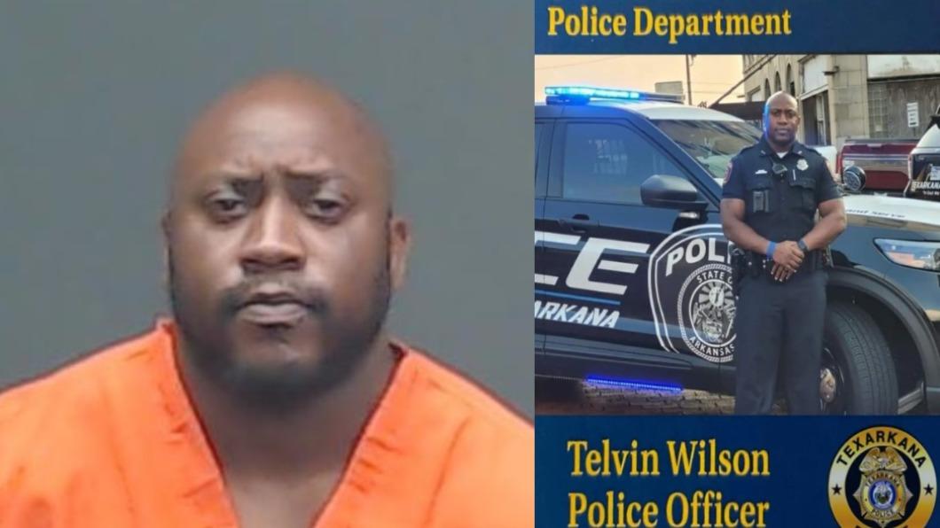 被捕的31歲男子威爾森竟然也是警察。（圖／翻攝自Texarkana Texas Police Department Facebook、《紐約郵報》）