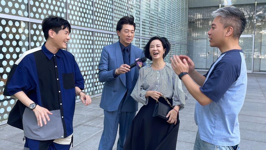吳皓昇、陳仙梅不斷鬥嘴,讓2位主持人險些招架不住。(圖/民視提供)