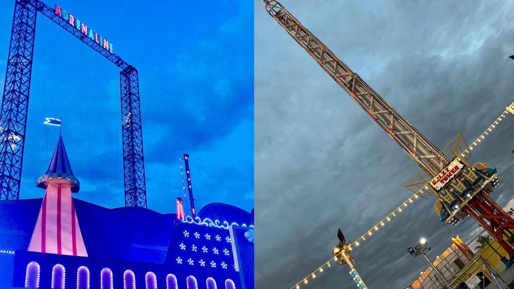 法國月神公園傳出死亡意外。(圖/翻攝自@Luna Park Cap d'Agde Facebook)
