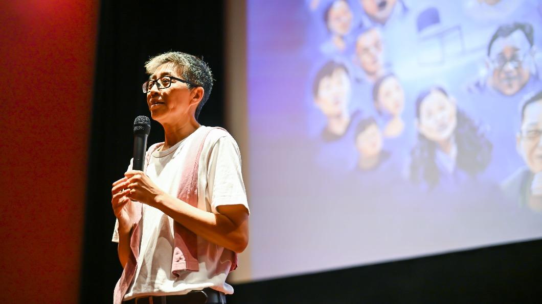 《蘭陵40—演員實驗教室》導演王耿瑜出席媒體試片映後分享。(圖/牽猴子提供)