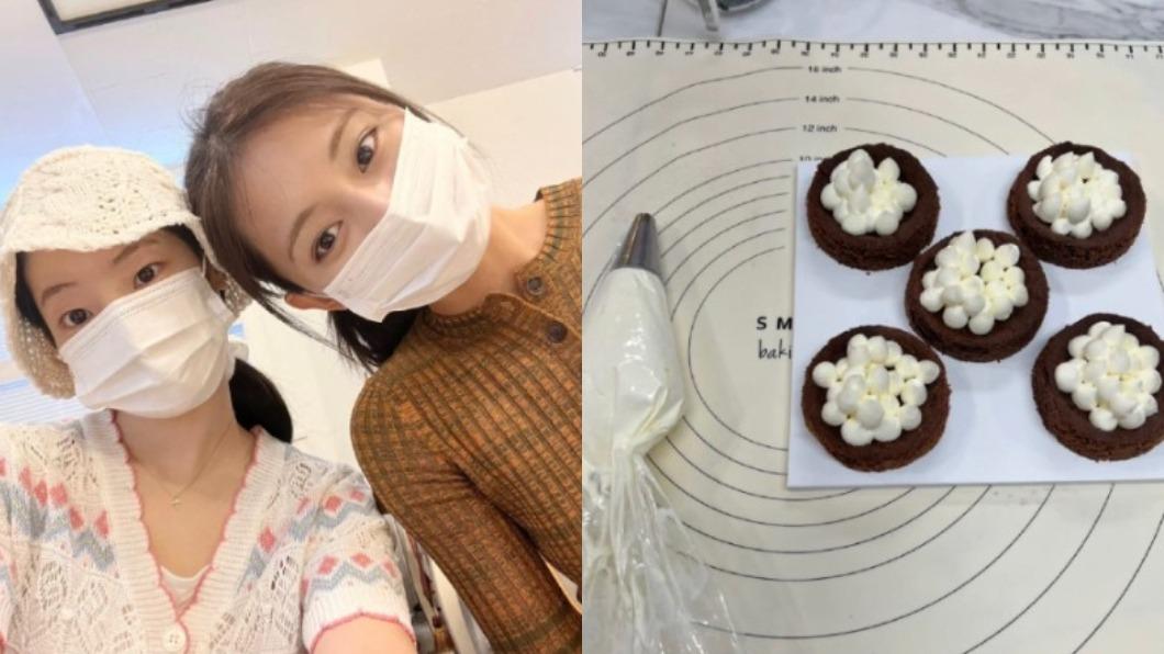 多賢曬出與子瑜一起做甜點。（圖／翻攝自dahhyunnee　IG）