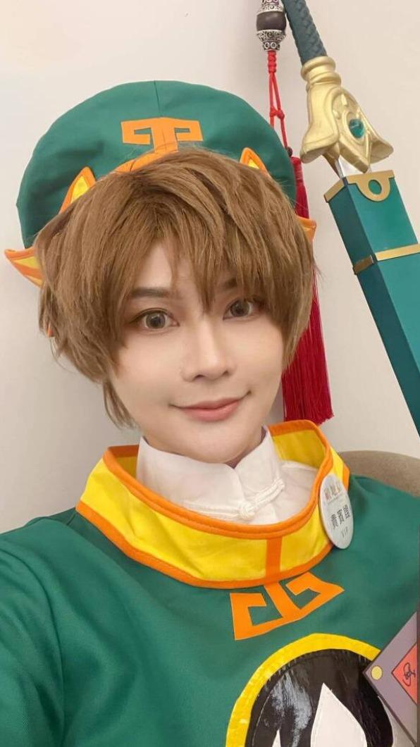 賴品妤出席亞洲地獄展Cosplay專場。（圖／擷取自臉書粉專「總一 Souichi Cosplay」）