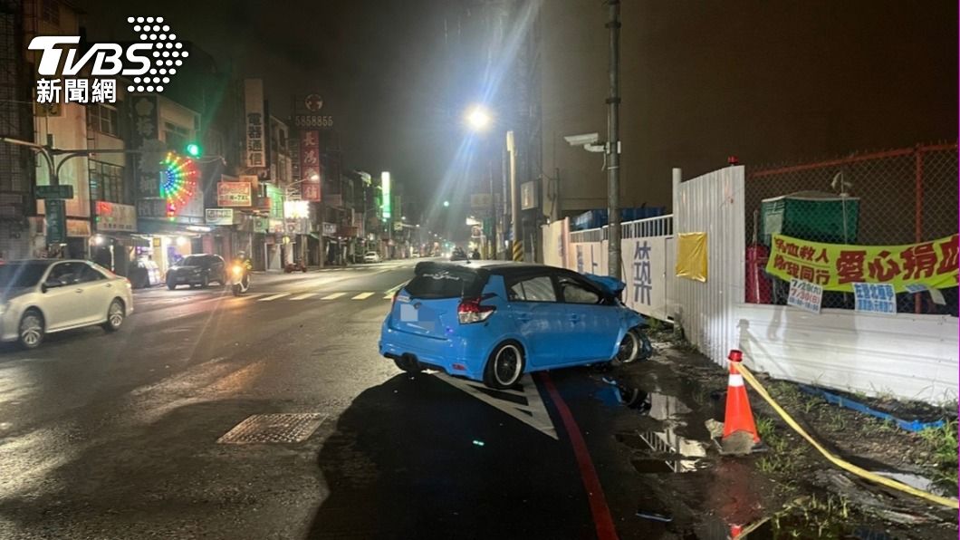 肇事蔡男酒測值0.99mg/l,依公共危險致死案移送偵辦。(圖/TVBS)