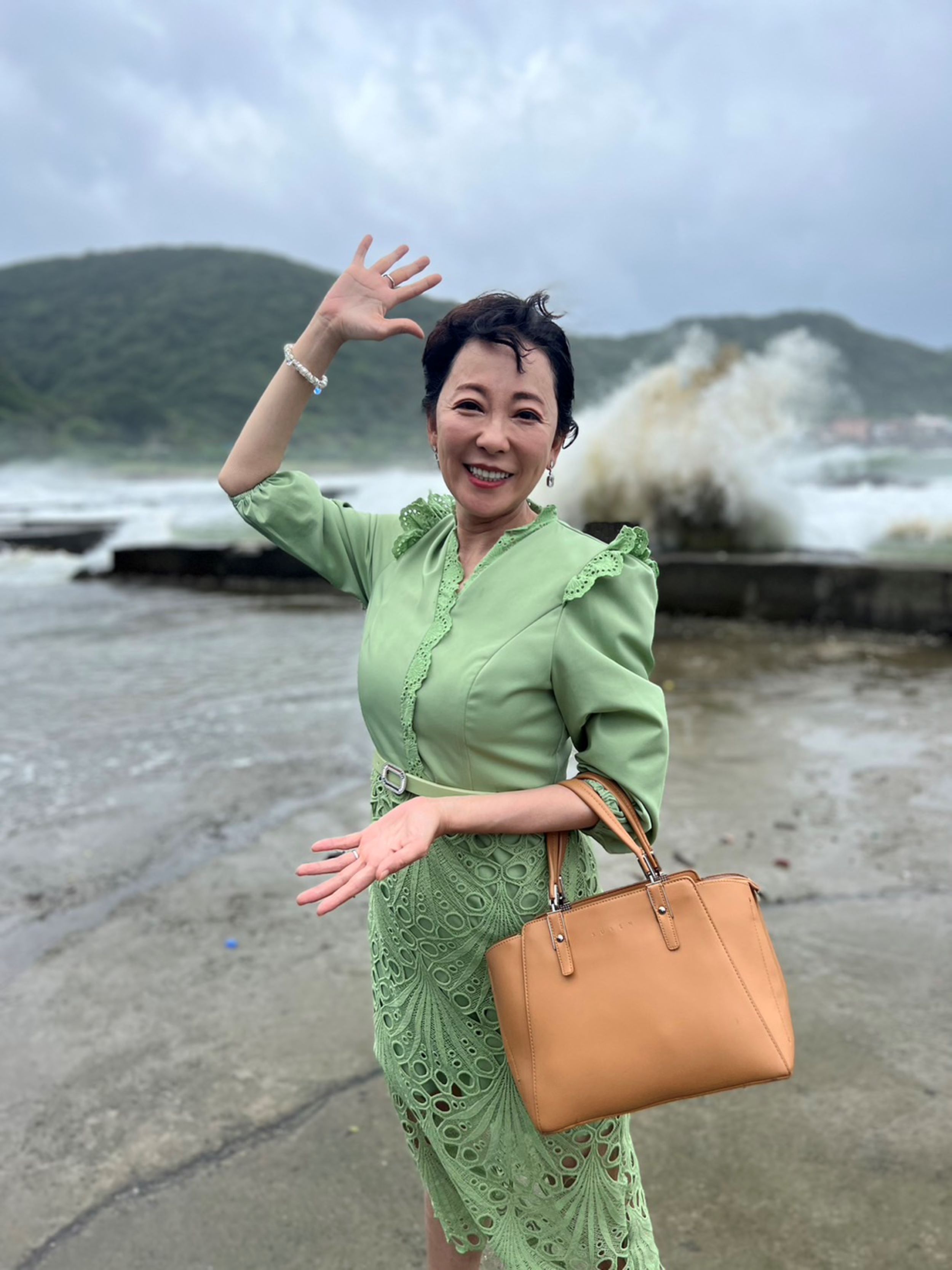 況明潔因為八點檔角色吃重，加上心理緊張，連續三個月甲狀腺指數飆高。（圖／三立提供）