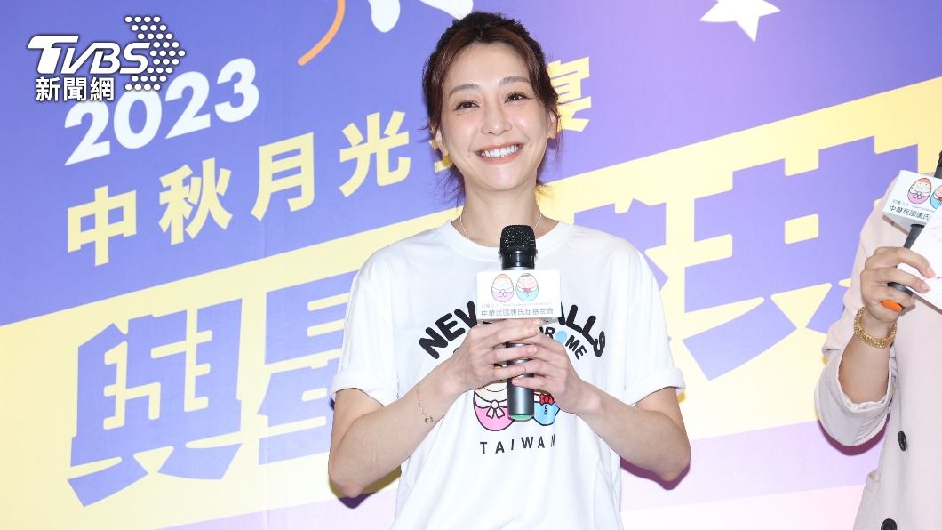 謝欣穎出席唐氏症基金會活動。(圖/趙世平攝)