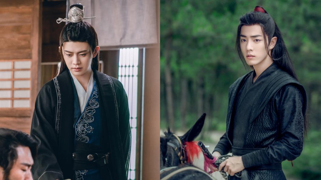 《與君初相識》和《陳情令》分別由任嘉倫、肖戰主演。(圖/翻攝自與君初相識、陳情令微博)