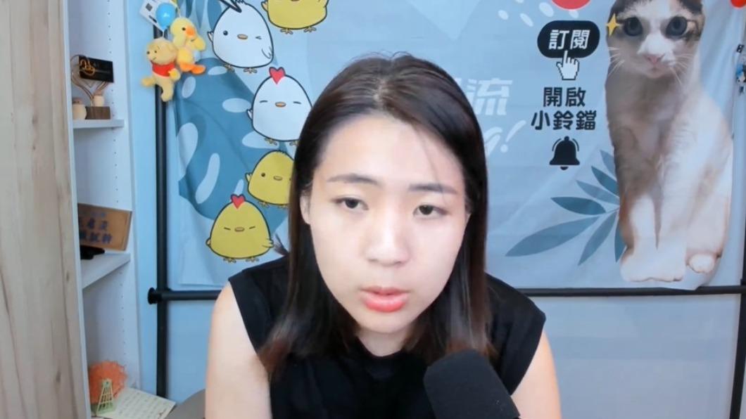 徐巧芯在直播中回應黃智賢。（圖／翻攝自徐巧芯YouTube）