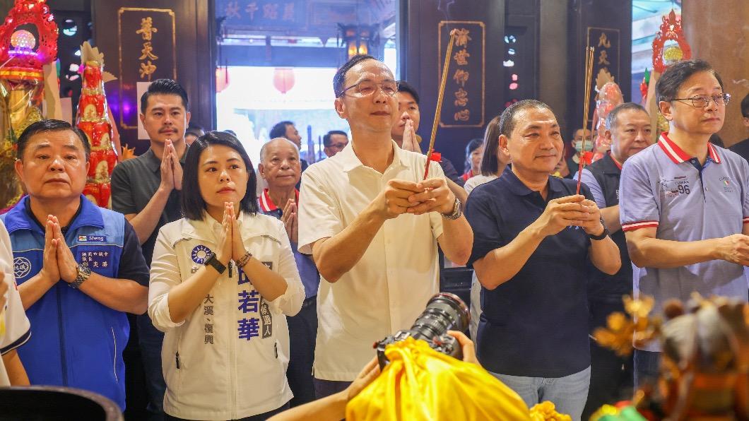 開鍘?藍議員替郭台銘站台 朱立倫喊話:唯一支持侯友宜