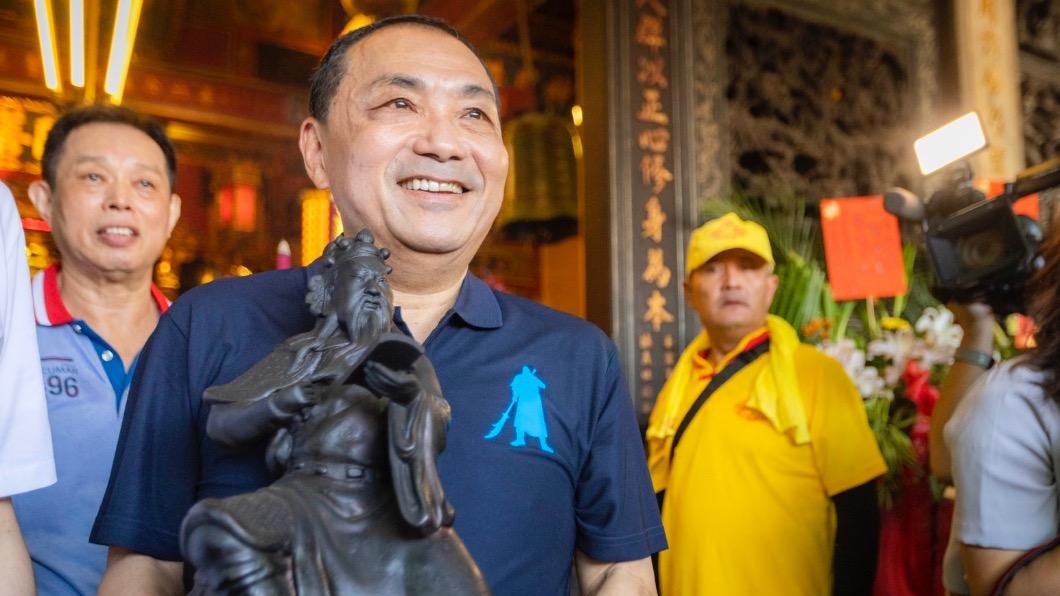 侯友宜出席關公誕辰活動。（圖／侯辦提供）