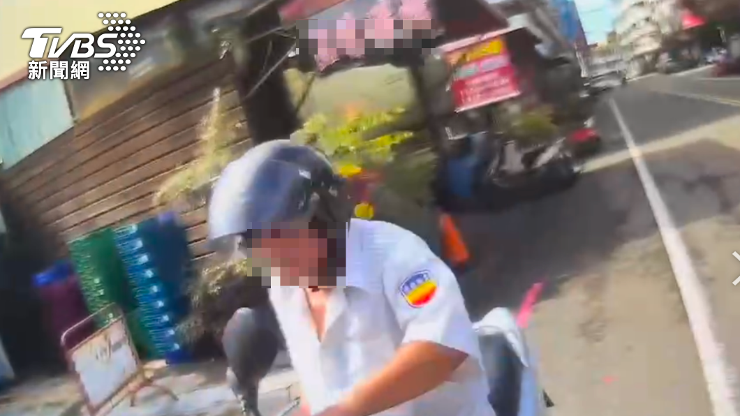 阿伯酒測值超標。(圖/警方提供)