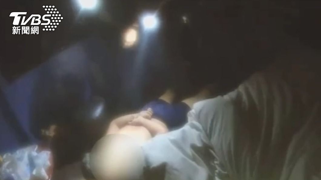警方事後於摩鐵逮捕四人。（圖／TVBS）