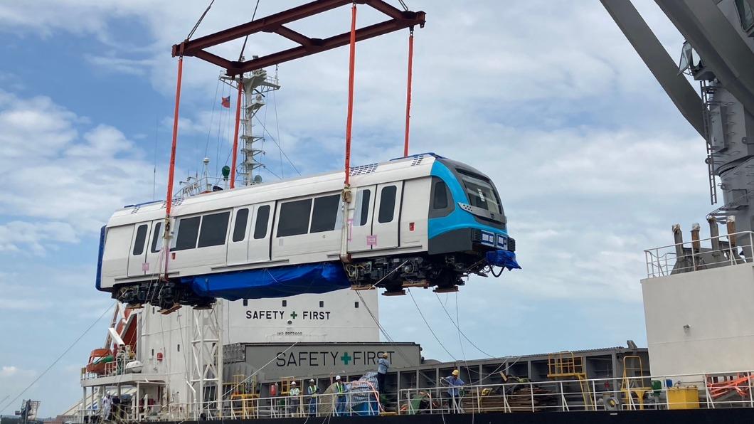 捷運三鶯線「首列車登台」 將進入核心機電系統測試
