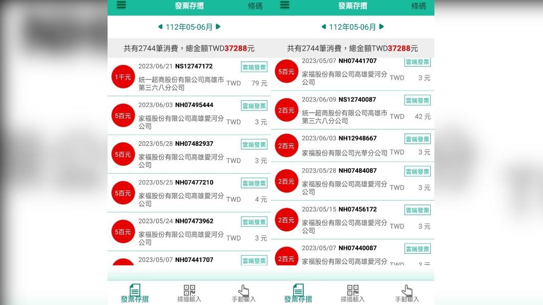 有民眾在社團表示自己兩個月中了11張發票，卻只有兩張能兌現。（圖／翻攝自全聯消費經驗老實說臉書社團）