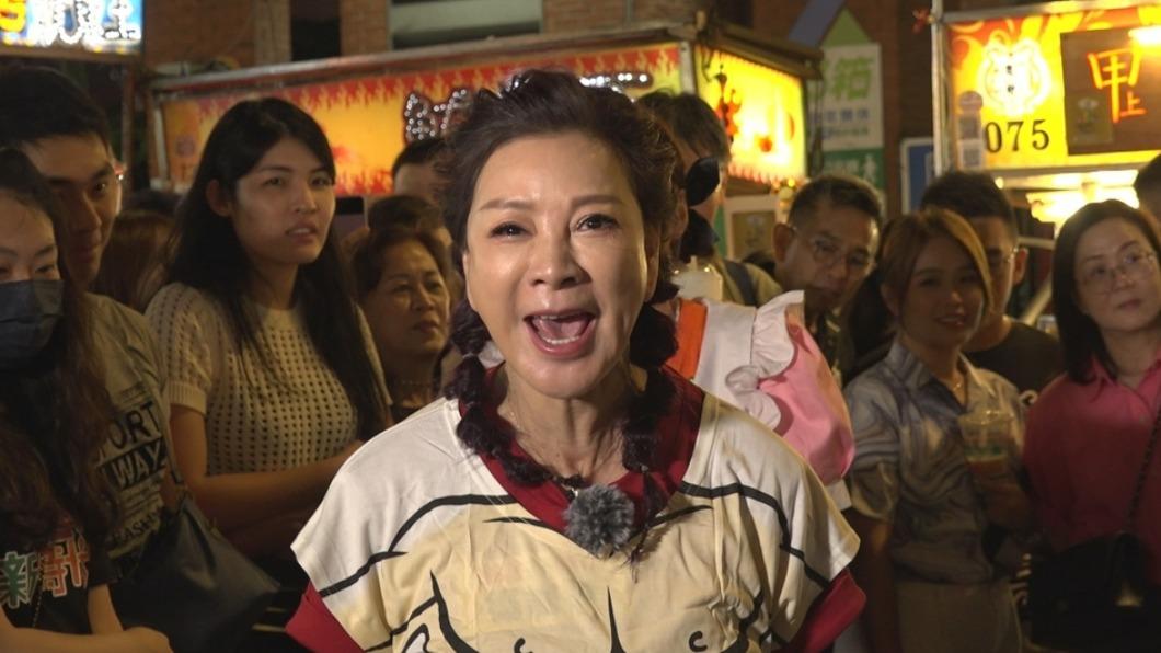 楊繡惠被認成王彩樺。(圖/民視提供)