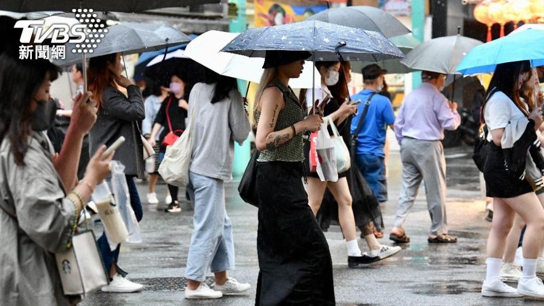 雨彈堪比颱風!下週一雨區擴大繼續轟 一圖看懂警戒區