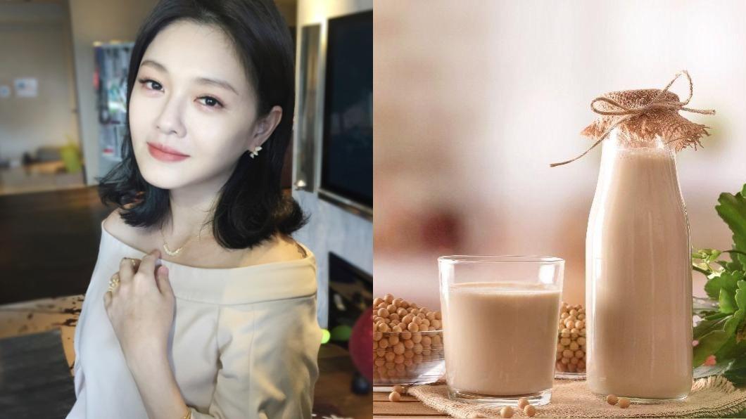 大S每天都會喝一杯豆漿美白飲。（圖／翻攝自大S徐熙媛IG、shutterstock達志影像）